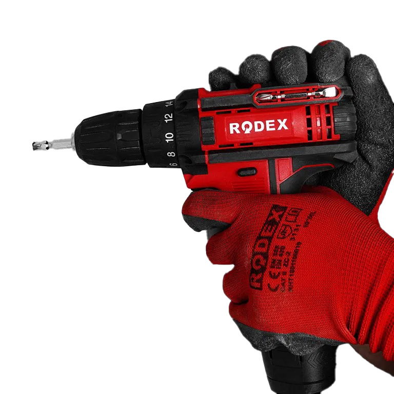 RODEX RDX3321 ŞARJLI ÇİFT AKÜLÜ MATKAP TEK AKÜLÜ VİDALAMA-8