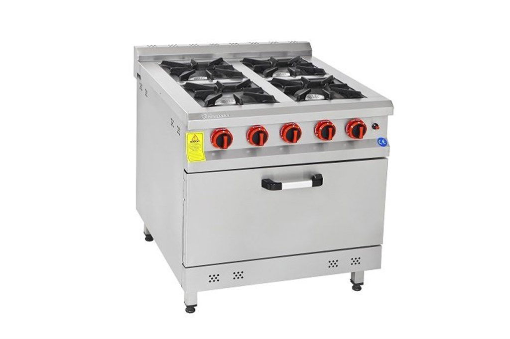 Himaksan 80x80x85 Cm 4'lü Kuzine Fırınlı Gazlı Himaksan 80x80x85 Cm 4'lü Kuzine Fırınlı Gazlı