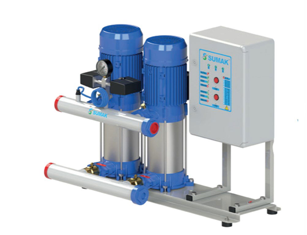 HT 12B 400/7 FK ÇİFT POMPALI FREKANS KONTRÖLLÜ HİDROFOR S
