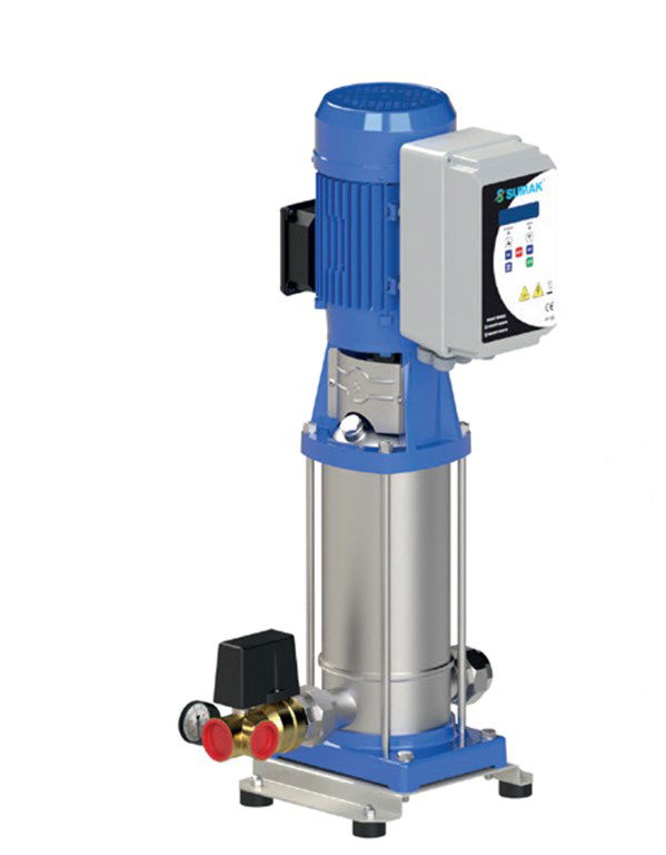  SHTP16A 550/8 SMART DİJİTAL PANO TEK POMPA INLINE HİDROFOR
