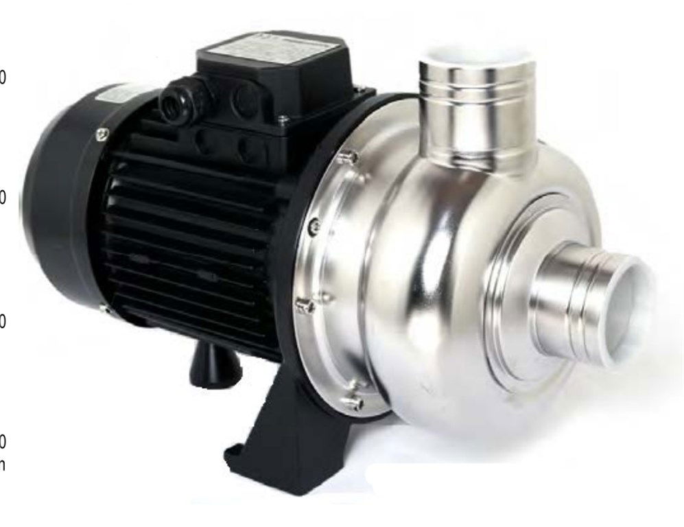 MOMENTUM DK200 PASLANMAZ AÇIK FANLI 1,5kW POMPA