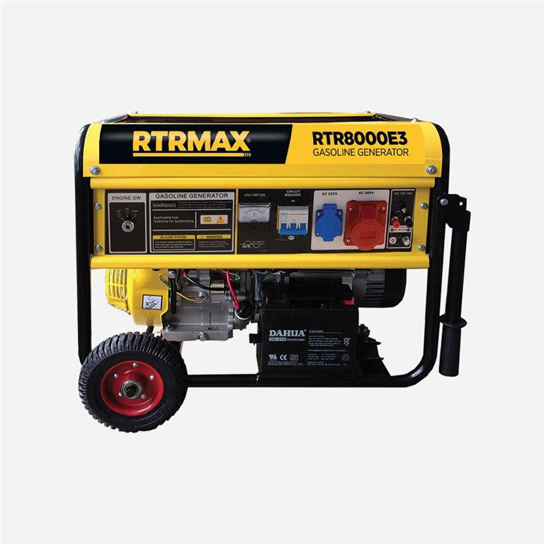 RTR8000E3 8.1 KVA TEKERLEKLİ BENZİNLİ JENERATÖR