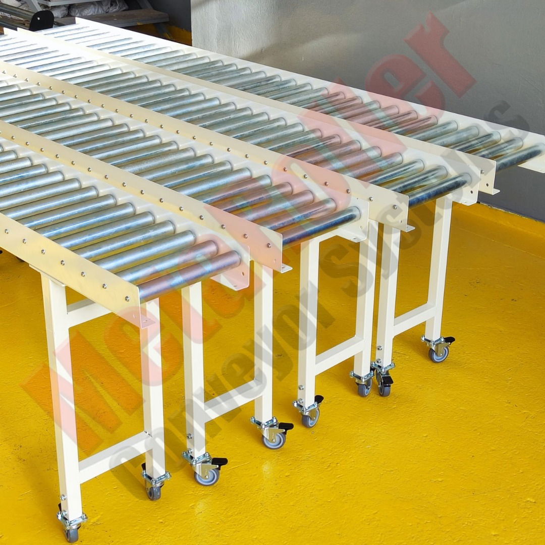 500 x 3000 mm Avare Rulolu Konveyör (Ağır Yükler İçin)