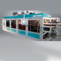 Çağ Makina CMK 70/50 S4-S3 İstasyonlu Termoform Makinesi