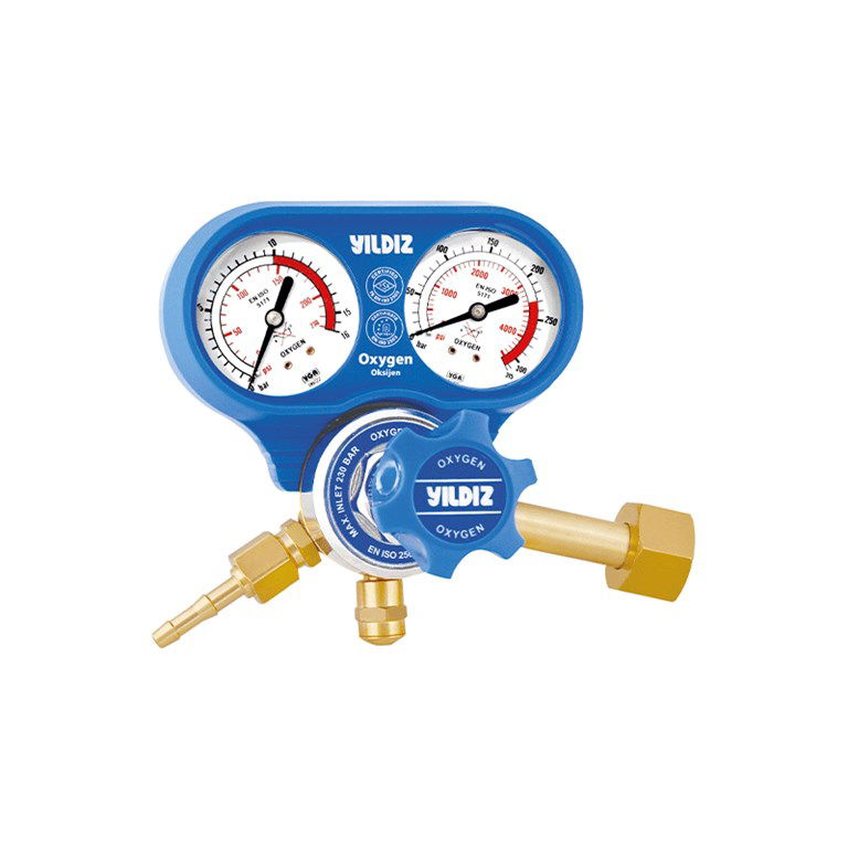 Yıldız 5401S Oksijen Basınç Düşürücü 0-10 bar