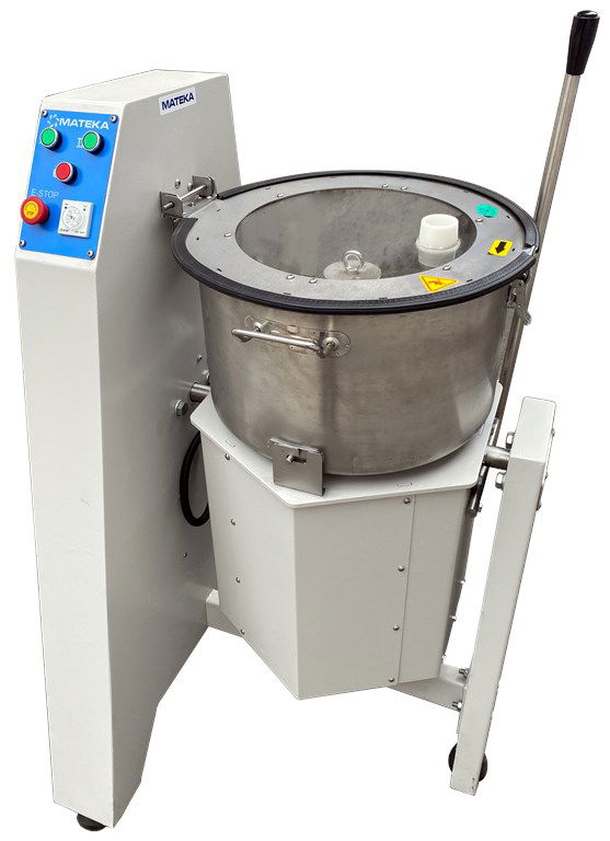 Mateka Gıda Parçalayıcı Makine Devirmeli 2 Hız 2 Bıçak