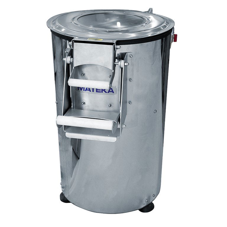 Mateka 25 Kg Patates Soyma Makinesi - Taş Disk 400V