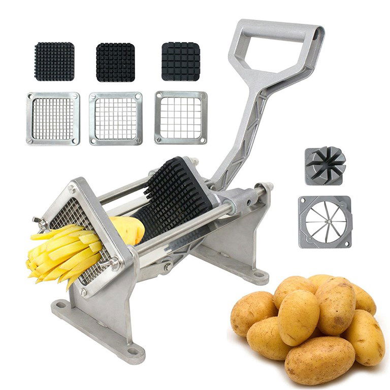 Mateka Kollu Patates Dilimleme-3 Bıçak+Elma Dilim Bıçağı