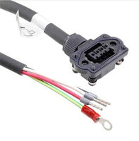 A6 Serisi Servo Motor Güç Kablosu 5M, 50-750W, IP67