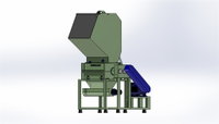 Tursan 1000X600 mm Plastik Kırma Makinası
