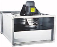 Fansan Harici Motor Dikdörtgen Kanal Tipi Fan DKF-R 560