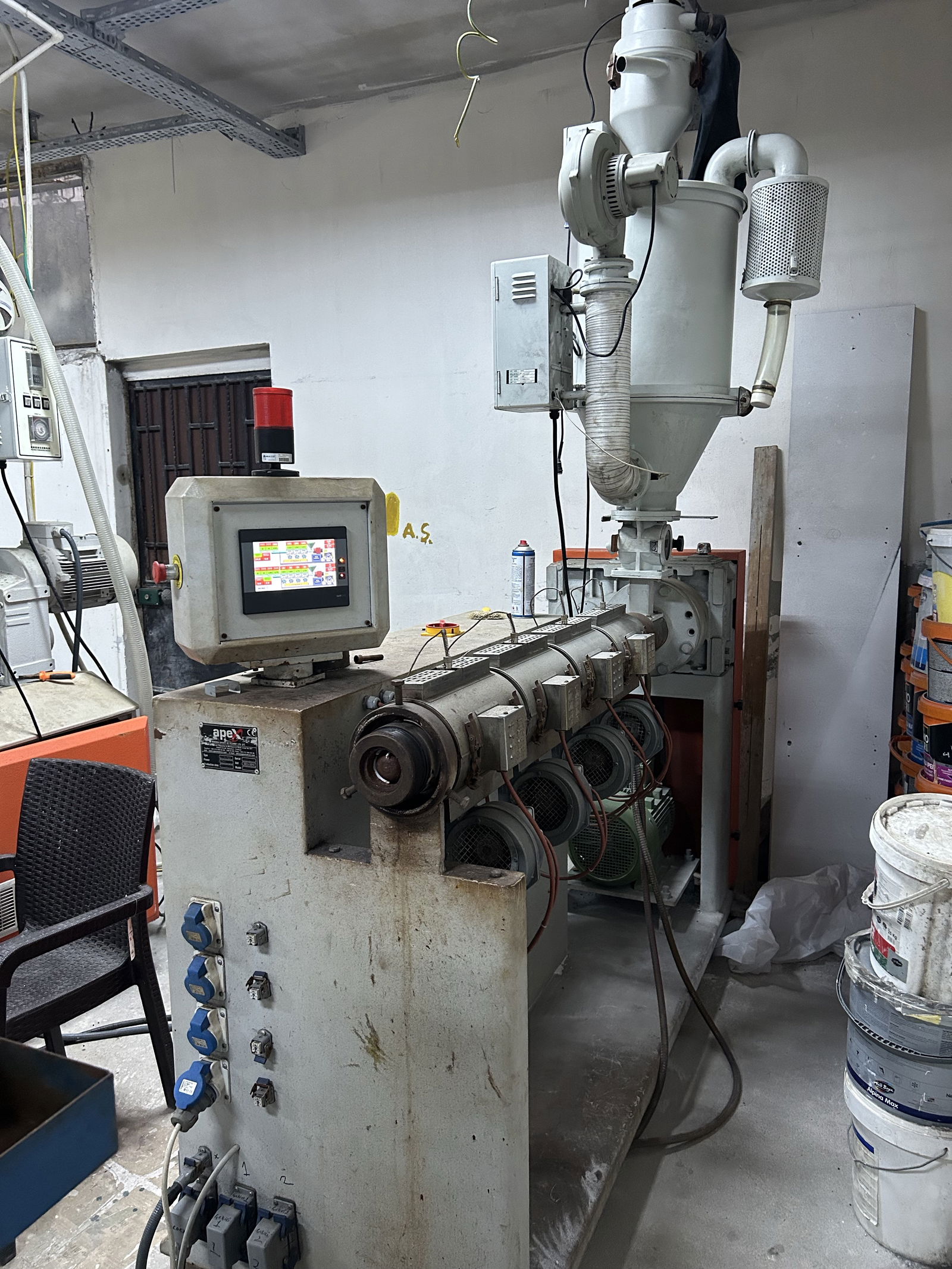 Apex PLC Ekranlı Ekstrüzyon Hattı Apex PLC Ekranlı Ekstrüzyon Hattı-2