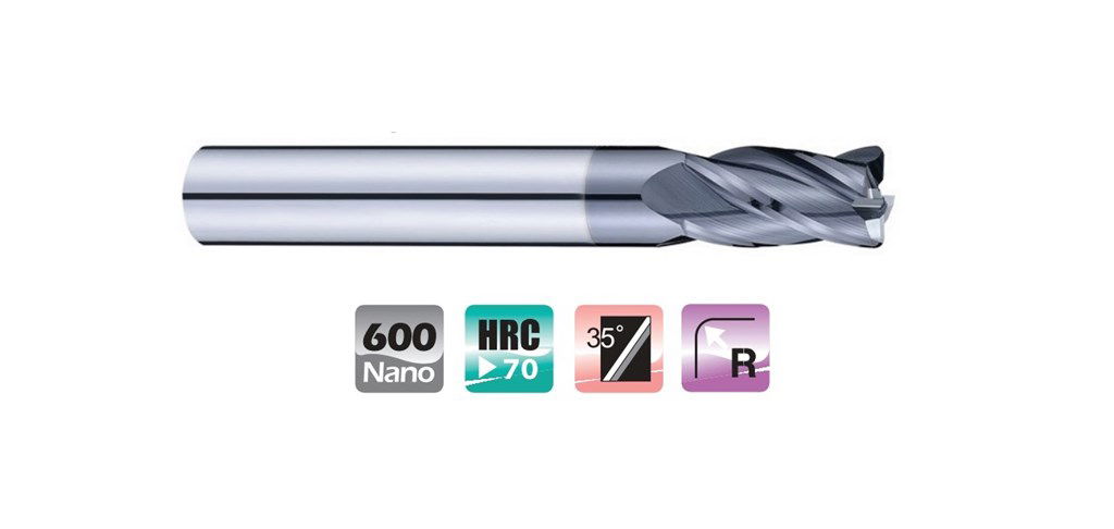 Çap 8 70 HRC Köşe Karbür Freze