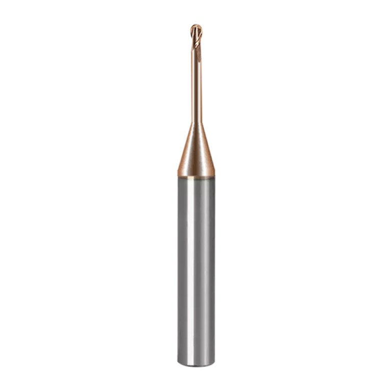 Çap 2.5 mm Boy 50 mm Düz Karbür Freze Küre Tip Çap 2.5 mm Boy 50 mm Düz Karbür Freze Küre Tip