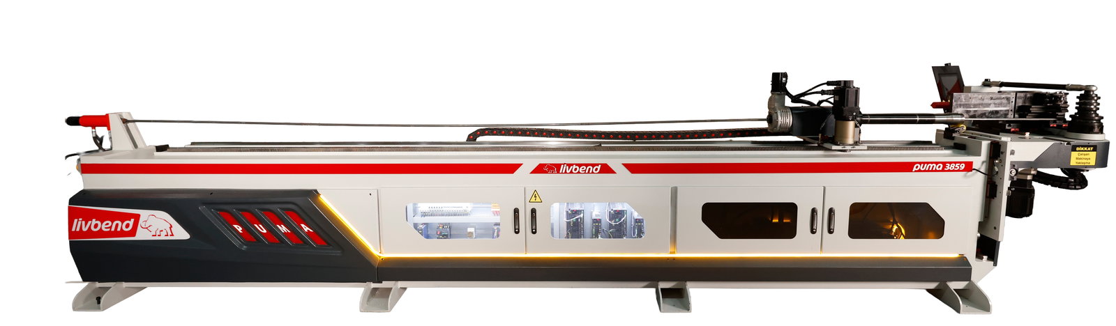 5 Eksen 38 Cnc Malafalı Boru Bükme Makinası PUMA 5 Eksen 38 Cnc Malafalı Boru Bükme Makinası PUMA-3