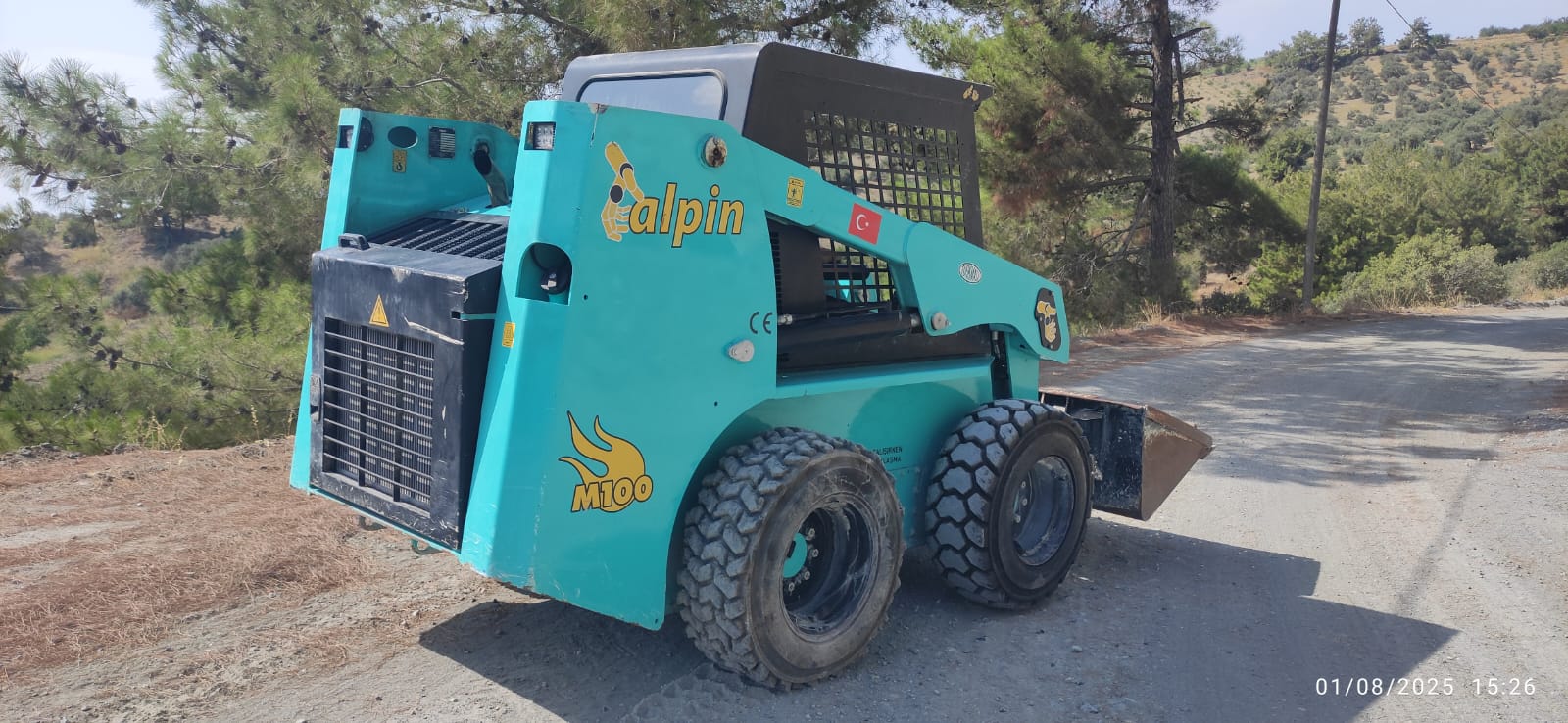 ALPİN M100 MİNİ YÜKLEYİCİ BOBCAT-1