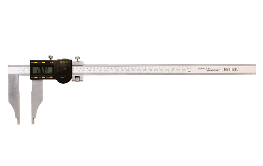 0-800 mm x 0.01 150 mm Tek Çene Ağır İş Dijital Kumpas-1