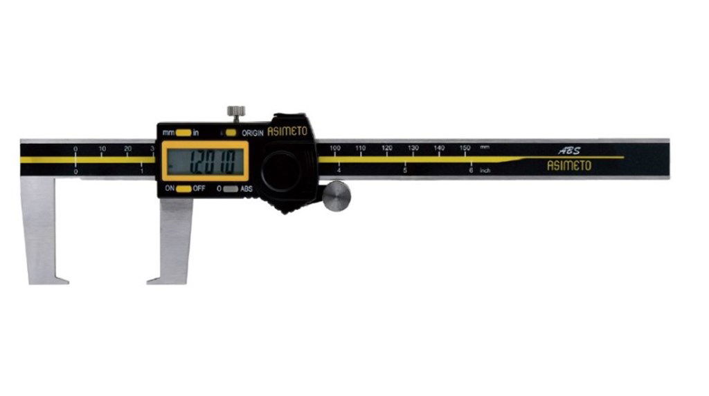 Asimeto 20-150 mm x 0.01 İç Kanal Dijital Kumpas-1