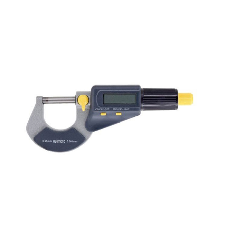 Asimeto 125-150 mm x 0.001 Dijital Dış Çap Mikrometre