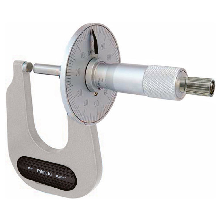Asimeto 0-15 mm x 0.01 Mekanik Sac Mikrometre-1