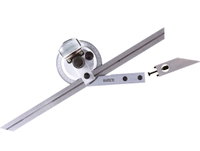 Asimeto 150 mm Açı Ölçer - Çubuk Büyüteçli