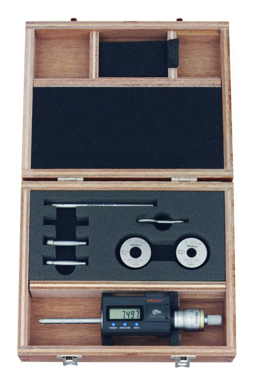 Mitutoyo Dijital Üç Noktalı Hassas Delik Ölçme 6-12 mm 468-971-1