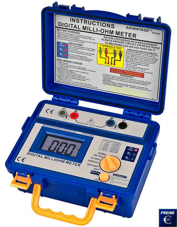 PCE Ohmmetre PCE-MO 2002-1