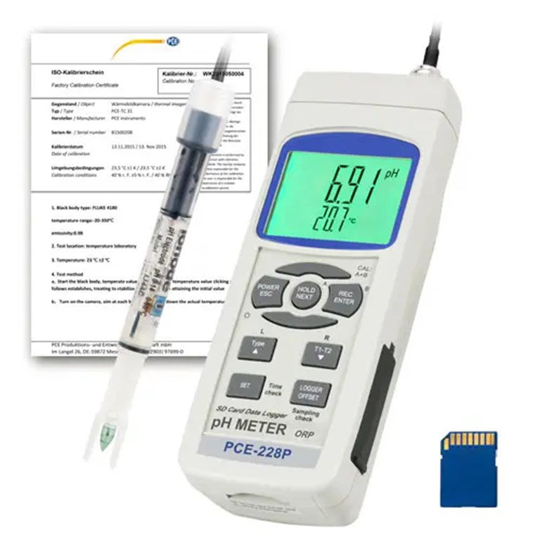 PCE pH Metre PCE-228P Kozmetik için-1