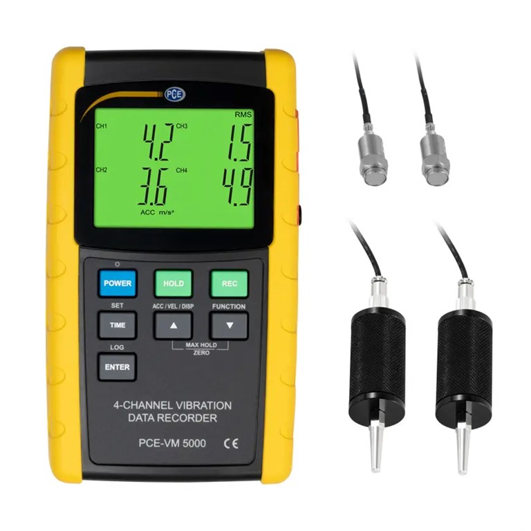 PCE Titreşim Ölçer PCE-VM 5000-KIT-1