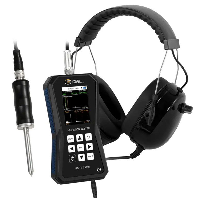 PCE Vibrasyon Ölçer PCE-VT 3950S-1