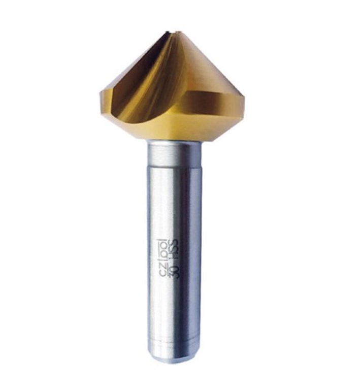 BUGOVİCE 40x13x80 mm 90° 3 Ağızlı Havşa Freze DIN 335-1