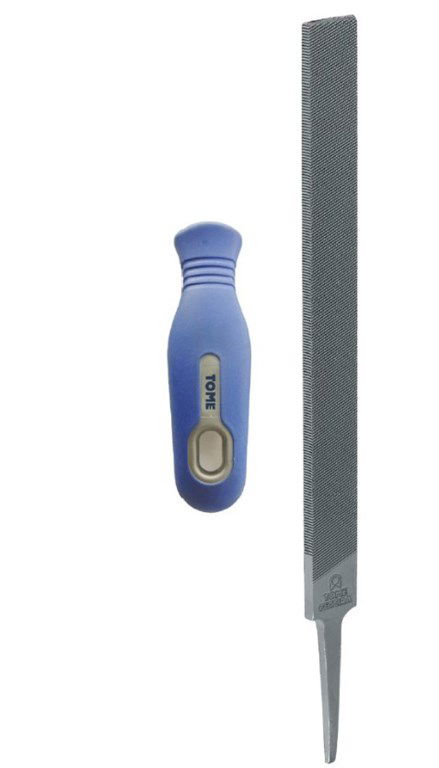 TOMA 250 mm 10’’ Saplı İnce Diş Lama Eğe