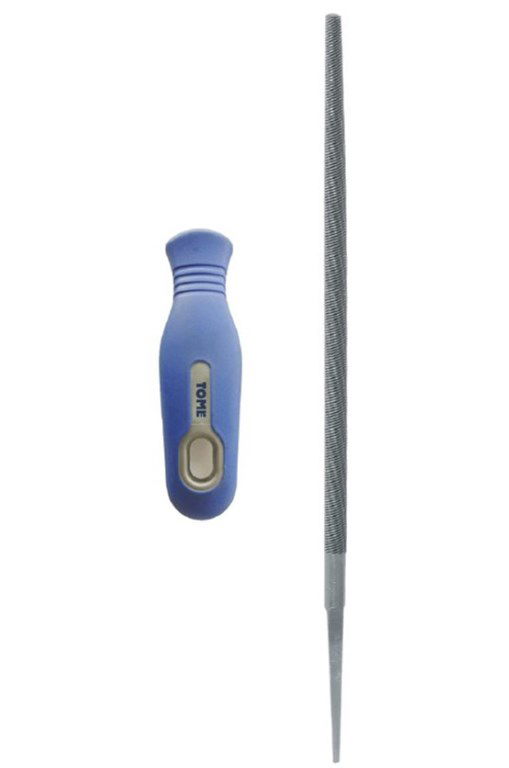 TOME 300 mm 12’’ Yuvarlak Saplı Orta Dişli Eğe