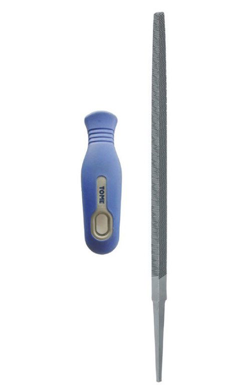 TOME 150 mm 6’’ Kare Ağızlı Saplı Kalın Dişli Eğe-1