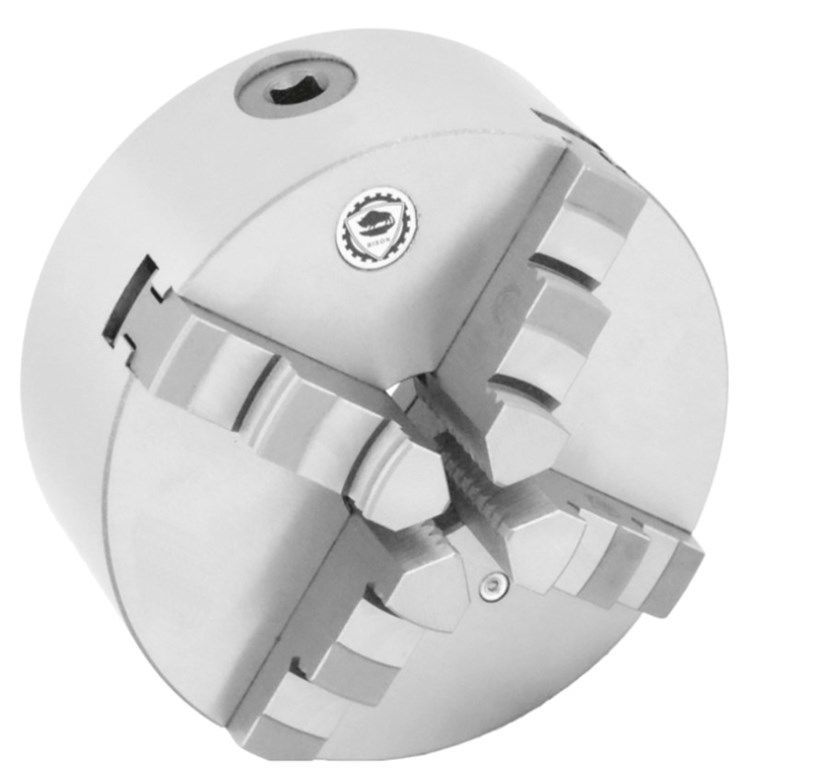 BİSON 250x4 Dört Ayaklı Döküm Gövdeli Torna Aynası Tip 3604-1