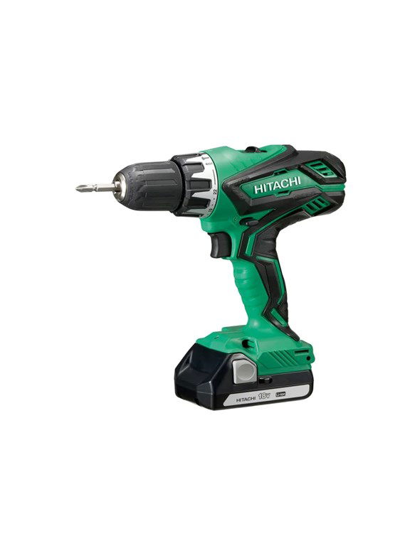 HITACHI DV18DJL 18Volt Çift Akülü Profesyonel Darbeli Matkap-1