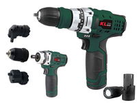 KL PRO KLNM1020S SARJLI DARBESİZ VİDALAMA 10.8V + MATKAP 3LÜ SET