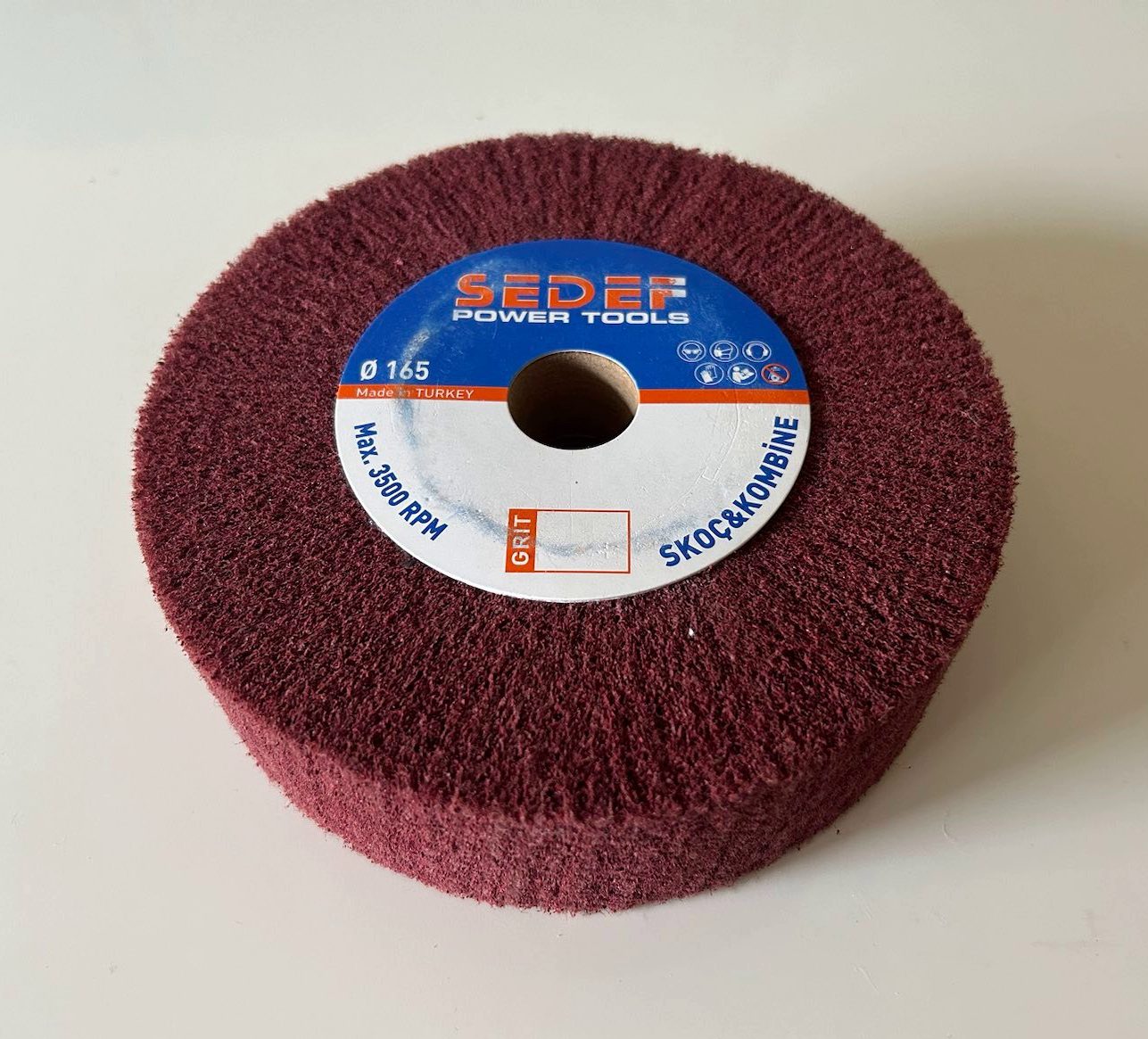 SEDEF 165x50x45 mm Flanşlı Elyaf Mop Fine AF-H