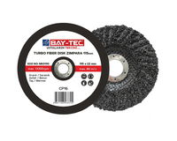 BAY-TEC 180 mm Turbo Fiber Disk Zımpara