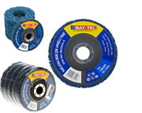 BAY-TEC 115 mm Mavi Çok Amaçlı Parlatma Diski (Paket İçi 10 Adet)