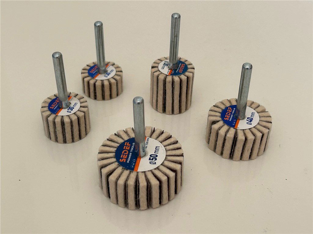 SEDEF 60 x 30 mm Saplı Keçe Kombine Mop-1