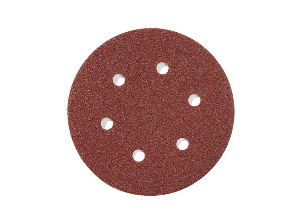 SEDEF 280 Kum 6 Delikli 150 mm Alox Cırt Zımpara-1