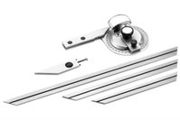 GFB 0-10 x 0,01 mm 0-360 Dereceli Mercekli 3 Parça Gönye