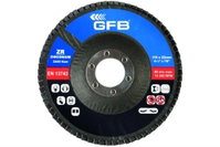 GFB 115 mm 100 Kum Zirkonyum Flap Disk Zımpara (Paket İçi 50 Adet)