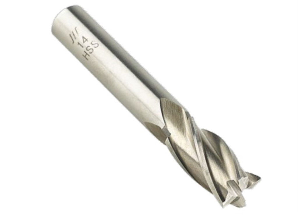 GFB 19x32x92 mm HSS 4 Ağızlı Standart Freze-1