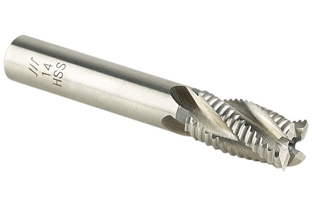 GFB 22x38x104 mm HSS 4 Ağızlı Kabalataş Freze-1