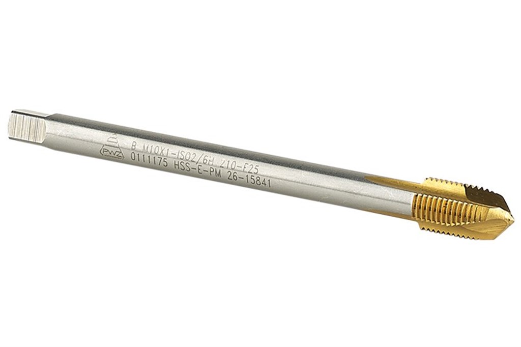 GFB M20 x 1,0 mm HSS Titanyum İnce Diş Makine Kılavuzu DIN 371/376-1