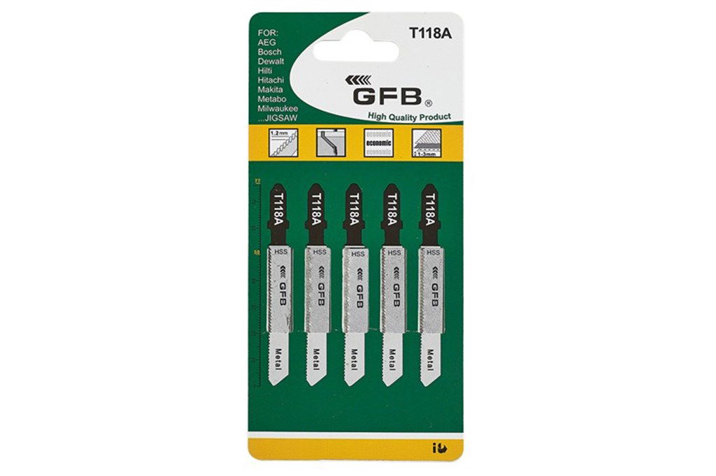 GFB 132 mm Metal Dekupaj Ağzı (5 li Paket) T318-A Uzun-1