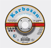 KARBOSAN 115 x 6,4 x 22.23 mm Metal Taşlama Diski