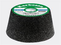 KARBOSAN 100 x 50 x M14 mm Konik Çanak Taşlama Taşı